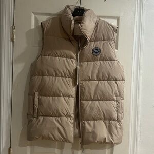 Lorna Jane Off White Puffer Vest
